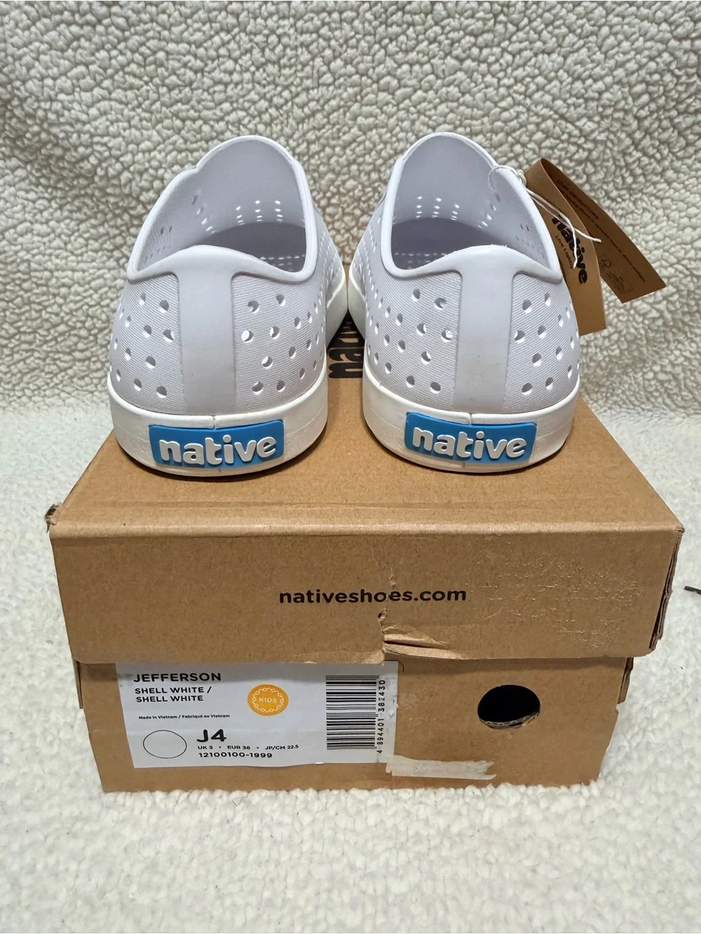 Native Jefferson Slip-On Sneakers - Shell White